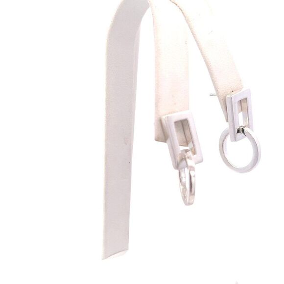 Gucci Estate Pierced Earrings Sterling Silver 7.73 Grams G48 - Picture 6 of 7